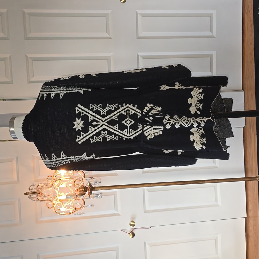 NWT Parkhurst of Canada Long Knit Sweater Coat